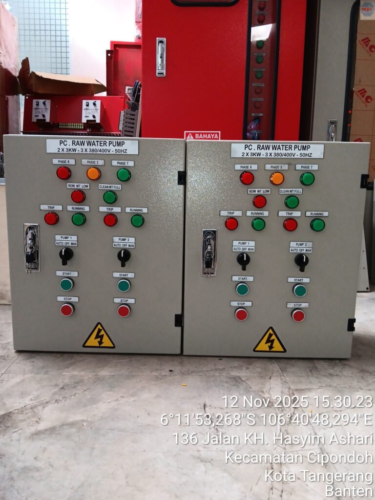 Panel Raw Water Pump